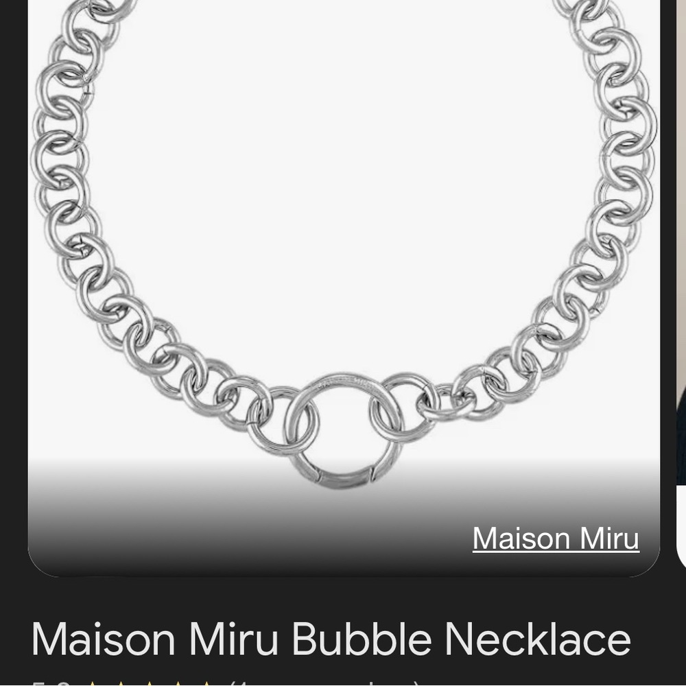 Maison Miru Bubble Necklace